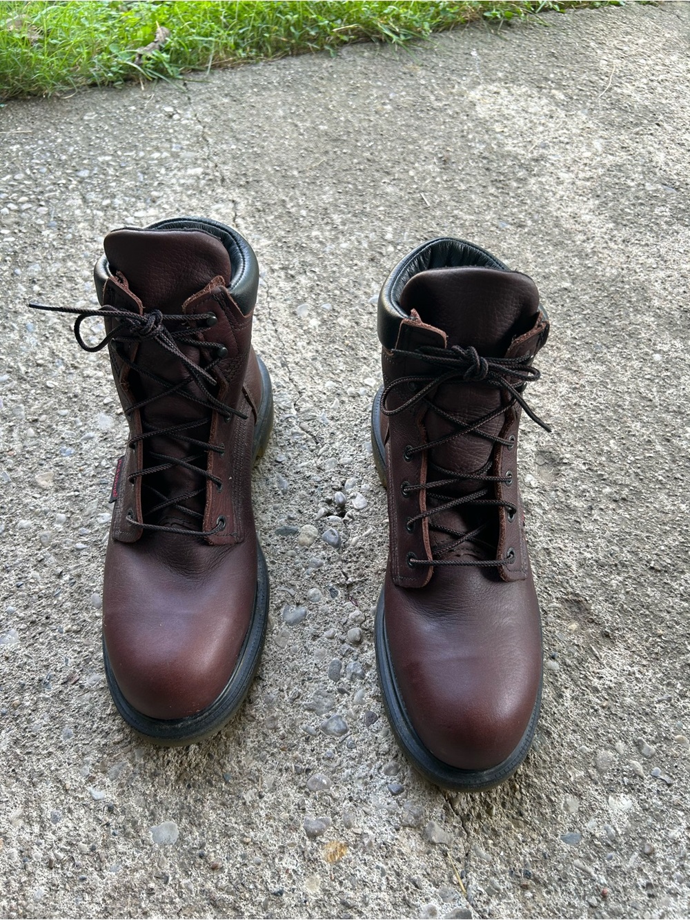 Red wing Men's Brown Leather Work Boots Sz 10.5 B